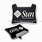 LED senter Mouse Pad dengan 4-port USB hub, Layanan Cetak Logo tersedia images