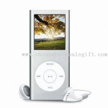 Flash MP4 Player with 1.5-inch CSTN Screen and Metal Back Casing
