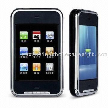 MP4 Player with 2.8-inch Touchscreen, Built-in Speaker, and 8GB Flash Memory