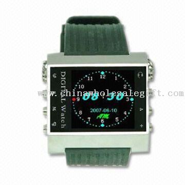 Multimedia Watch Player with 1.5-inch 260K TFT True Color Screen, Supports MP3/MP4 Formats