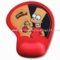 Mouse Pad with Arm Rest, Made of Neoprene and Cloth small picture