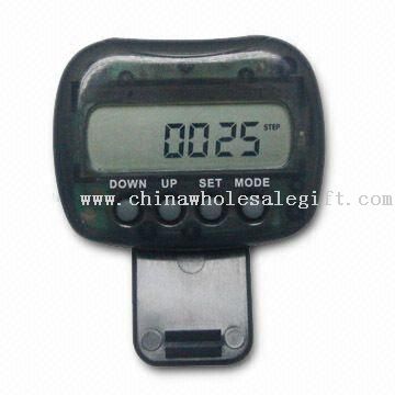 Pedometer with Step, Distance, and Calorie Counters