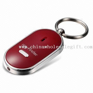 Whistle Key Finder in Modern Metallic Finish Design, Measures 51 x 27 x 11mm