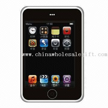 3.5-inch MP5 Player with with Touchscreen, Supports 3GP, AVI, RM and RMVB Movie Formats
