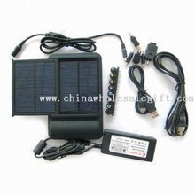 Chargeur solaire portable avec Built-in 4000mAh, Conversion de l''''énergie solaire en électricité images