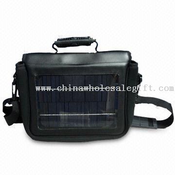Solar Laptop Charger/Bag with 18V DC, 600mA Input and 8 to 10 Hours Charging Time