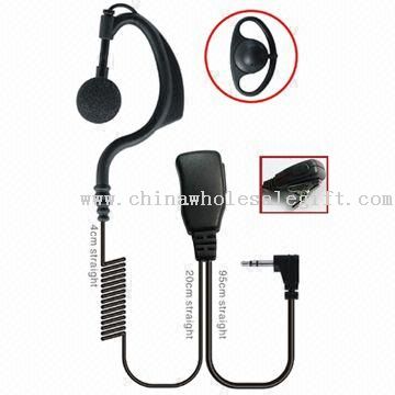 Surveillance Earphones/Audio Tube Kit with 20 to 16,000Hz Frequency Response