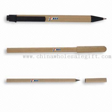 أقلام حبر جاف مصنوعة من الخشب، ونحن نرحب الخاص بك مخصص التصاميم والشعارات