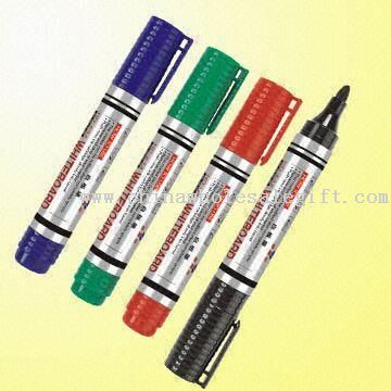 Mudah-untuk-menghapus pena papan tulis dengan 4 warna tinta untuk pilihan Anda