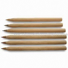 Bolígrafo de madera, hecho de madera de haya de calidad, cumple con el estándar EN71 images