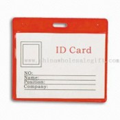 ID Card Holder, terbuat dari PVC, tersedia dalam warna merah images