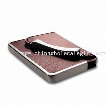 Purse Designed Fangled Leather Business Card Holder, Customized Colors are Welcome