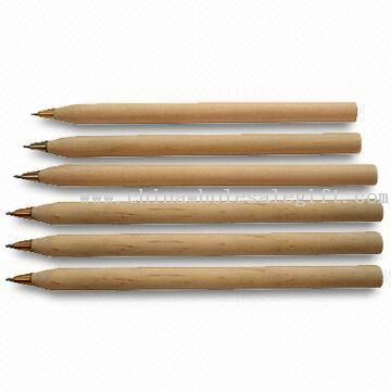 Деревянные шариковой ручки, сделанные из древесины бука качества, соответствует стандарту EN71