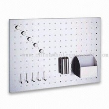Magnetic Memo Board, Made of Stainless Steel, Measures 50 x 35 x 1.3cm images