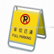 Parkplatz Schild, hergestellt aus Stahl Eisen Rohr, geeignet für Banken und Hotels, Abmessungen 515 x 470 x 620 mm images