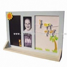 Photo Frame Memo Board with Clips images