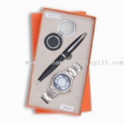 3-częściowy Ball długopis/oglądać/Keychain papeterii Gift Set, nóż i inne elementy są dostępne images