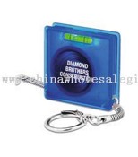 Square Tape Measure/Key Tag - Translucent images