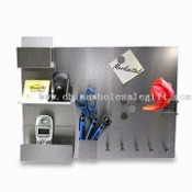 Stainless Steel pesan Memo papan, langkah-langkah 35 x 48 x 1.5 cm images