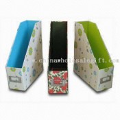 Toy Storages, Made of Paper, Woven Fabric and Cotton Lining Materials images