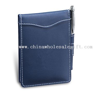 Note Pad with 3 x 4.5-inch Jotter Pad and Double Pen Loop Locking Closure