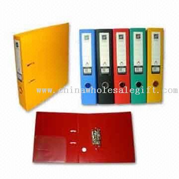 3-inch Metal Mechanism PP Lever Arch File with Various Textures, Available in Various Colors