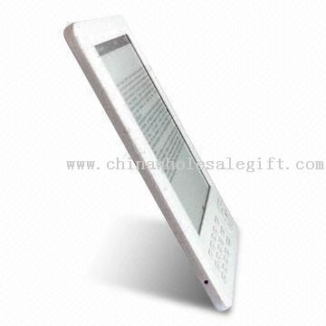 6-inch E-book Reader with E-ink Display Technology, Calendar, and G-sensor Function