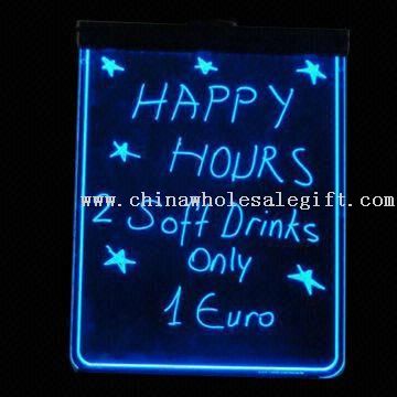 LED Writing Board-Adapter és a toll, mér 60 x 48cm