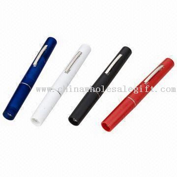 Senter pena ABS yang didukung oleh baterai AAA