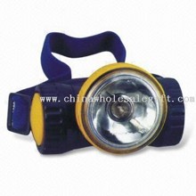 Rainproof Headlight with 4 x AA Battery images