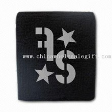 Sports Wristband with Embroidered Printing, Customized Designs are Welcome images
