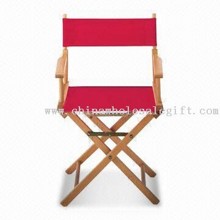 Wood Director Chair, Available with Screen or Heat-transfer Printing images