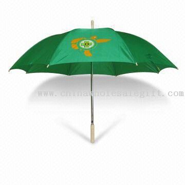 Suoraan myynninedistämistarkoituksessa sateenvarjo 10mm metalli varsi, Auto Avaa