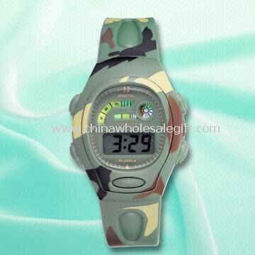 Army 3.5 Digits LCD Watch with Plastic Strap