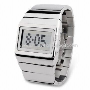 Electronic Watch for Commerce, Made of Stainless Steel Material