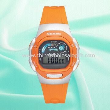 Plastic Watch with 5.5 Digital LCD Screen, Suitable for Gents