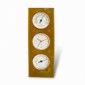 Jam Alarm meja dengan suhu dan kelembaban, tersedia dalam bahan plastik small picture
