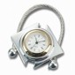 Keychain Quartz Table Clock, Customized Logos are Welcome, Measures 48 x 62 x 13mm small picture