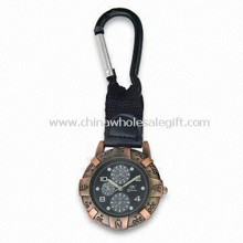 Bronze Colored Taschenuhr mit Bright Phosphor Hands, deutlich in Nacht gesehen werden images