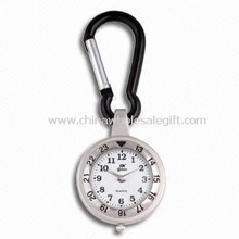 Drei-Zeiger-Quartz Analog Taschenuhr mit Aluminiumgehäuse und Buckle images