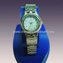 Womens Metal Watch with Alloy Case/Band and Snap Link images