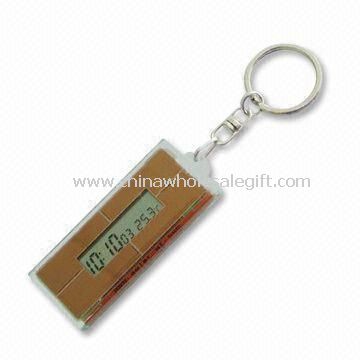 تازگی ساعت دیجیتال با Keychain، ساخته شده از پلاستیک و فلز