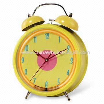 8-inch Neon Table Alarm Clock, Measuring 23.5 x 8 x 30.5cm