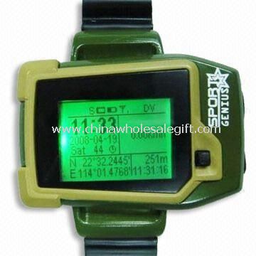 GPS Watch Mobile Phone, GPS Module: SiRF III 20 Channels