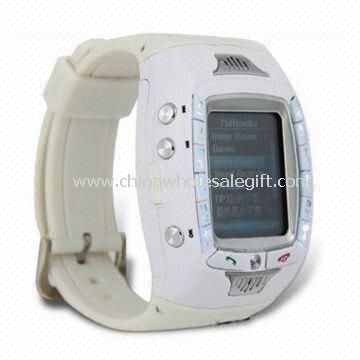 GSM Watch Phones with Video Play and Camera, Support Bluetooth Function