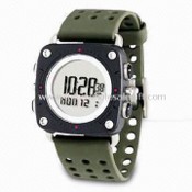 Promotional Digital LCD Watch, Waterproof, Large Logo Space, Ideal for Promotion images