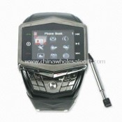 Telefono cellulare quad-band orologio, supporti FM, Bluetooth fotocamera e lettore MP3/MP4 images