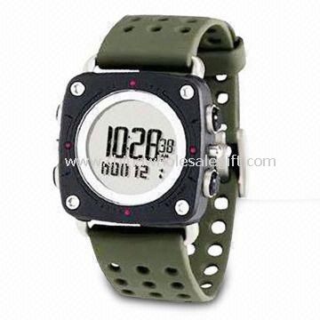 Promotional Digital LCD Watch, Waterproof, Large Logo Space, Ideal for Promotion