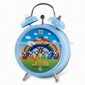 8 twin Bell Alarm Clock, funcionada con 2 pilas AA small picture