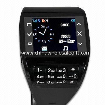 Watch Mobile Phone with 1.3-inch TFT Display and Integrated Handsfree Speaker